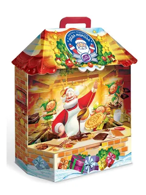 Подарочный набор конфет на Новый год \"Посылка от Деда Мороза\", 1150г –  купить в Москве, цена | altai-premium