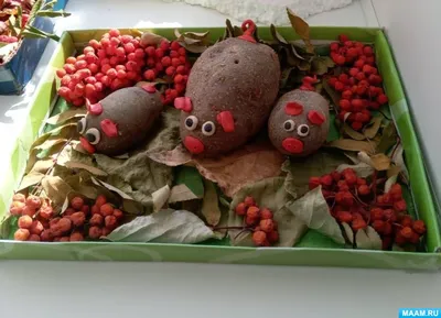 Интересные поделки из фруктов и овощей для детей - YouTube