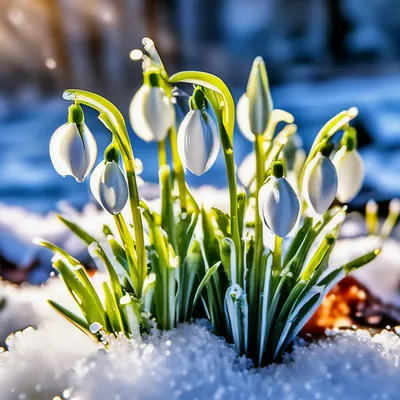 Природа Весна подснежники (46 фото) - 46 фото