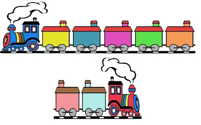 Поезд рисунок для детей - 130 фото