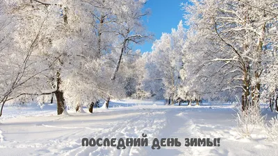 последний день зимы ~ Открытка (плейкаст)
