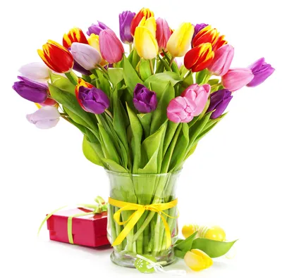 Поздравление с 8 марта цветы