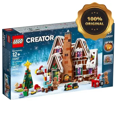 Конструктор LEGO 10267 Creator Expert - Пряничный домик - Европейский  дистрибьютор | AliExpress