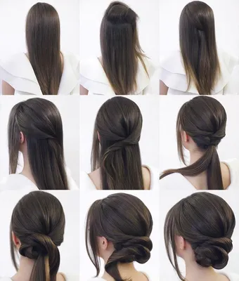 Как сделать прическу самой себе: инструкции с пошаговыми фото | Уроки по  укладке волос, Прически 2015, Плетеные прически