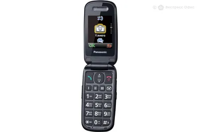 Мобильный телефон Panasonic TU456 черный раскладной 1Sim 2.4\" 240x320  0.3Mpix GSM900/1800 microSDHC max32Gb Черный — купить в Москве, цены в  интернет-магазине «Экспресс Офис»