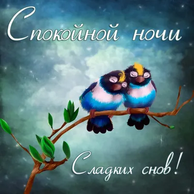 Позитивная открытка спокойной ночи — Slide-Life.ru
