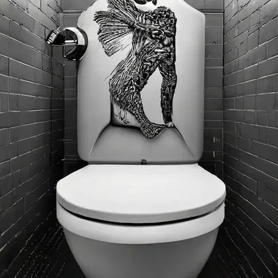 Смешные Символы Туалета Туалет. Вектор Черный Силуэт Клипарты, SVG,  векторы, и Набор Иллюстраций Без Оплаты Отчислений. Image 90440812