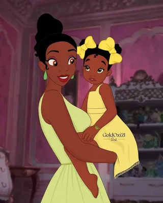 Российская художница изобразила принцесс Disney в виде мам с детьми | Канобу