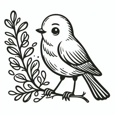 Раскраски «Птицы» для детей 6-7 лет распечатать бесплатно