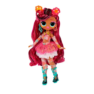 Кукла L.O.L. Surprise OMG Dance Dance Dance Virtuelle неон лол Fashion Doll  15 сюрпризов цена | pigu.lt