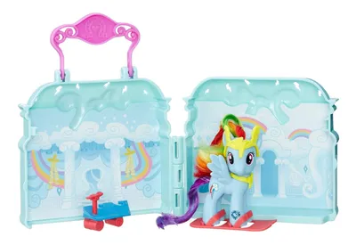 Купить игровой набор My little Pony Hasbro My Little Pony Радуга Дэш, цены  на Мегамаркет