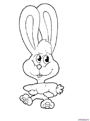 Раскраска заяц детей. Раскраска Раскраска заяц для детей распечатать.  Обучающие раскраски.