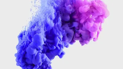 Синий Разноцветный Дым Абстрактный Фон Акриловая Краска Подводный Взрыв  стоковое фото ©amixstudio 602901668