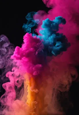 Скачать 800x1280 дым, цветной дым, разноцветный, радуга, темный обои,  картинки samsung galaxy note gt-n7000, meizu mx2