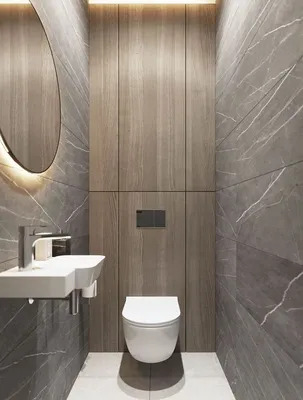 21 дизайн маленького туалета: красивый интерьер 2019 | Небольшие ванные  комнаты, Гостевые туалеты, Роскошные ванные комнаты