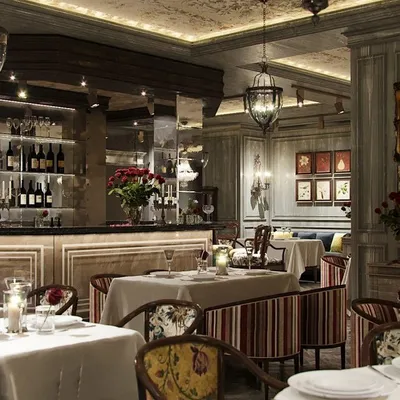 Элитный дизайн ресторана в классическом стиле ⋆ Студия дизайна элитных  интерьеров Luxury Antonovich Design