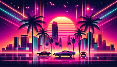 Retro Wave Wallpapers