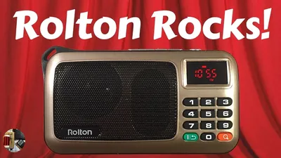 Rolton E500 Wireless Speaker 6W HiFi Stereo Player Portable Digital Radio  w/ Flashlight LED Display Mic Support Hands-free Record TF Play -  Walmart.com