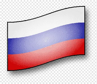 Российский флаг развивается на ветру - обои на рабочий стол