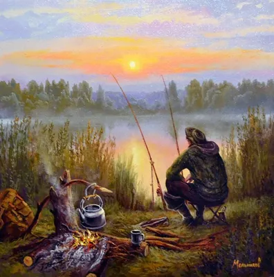 Идеи на тему «Картинки про рыбалку» (270) | рыбалка, картинки, рыбные  иллюстрации