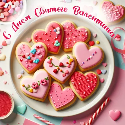 Поздравительная картинка парню с днем Святого Валентина - С любовью,  Mine-Chips.ru
