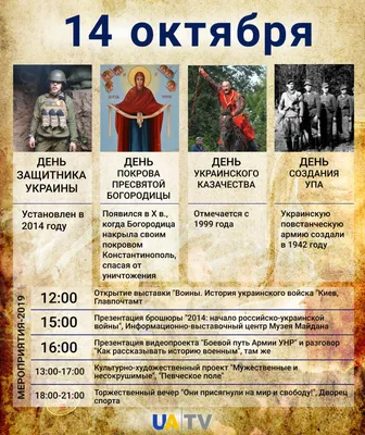 Украина - В Украине отмечают День защитника и Покрову