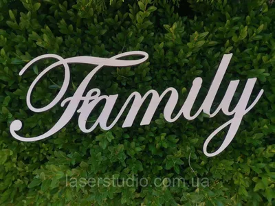 Деревянная надпись \"Family\". На заказ надписи, хештеги, буквы, Вывески из  дерева. Логотип бренда из фанеры (ID#1456964482), цена: 250 ₴, купить на  Prom.ua