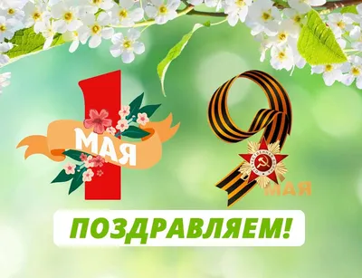 Поздравление с майскими праздниками! | | Новости