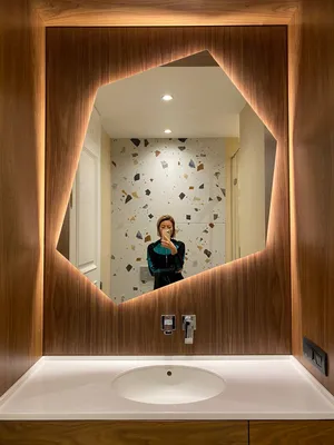 Зеркало для ванной Mirror planet \"Circle1\", 90 см х 90 см - купить по  выгодным ценам в интернет-магазине OZON (946552487)