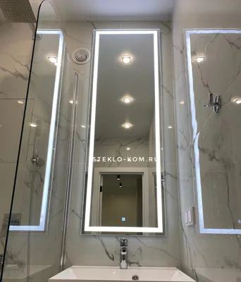 Доводим интерьер до совершенства - выбираем зеркало с подсветкой в ванную  комнату
