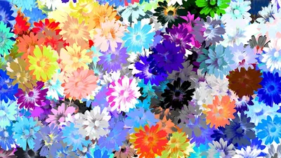 красивый букет цветов в форме сердца с разнообразными цветами и текстуры,  обобщающий ай Иллюстрация штока - иллюстрации насчитывающей сад, творческо:  269763917