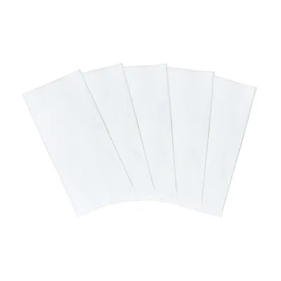 Салфетки бумажные белые квадратные однослойные 1/8 сложение 240×240 мм по  7020 шт/кор