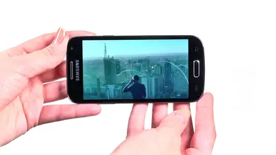 Samsung Galaxy S4 mini Black Edition - новая крышка, строгие обои - YouTube