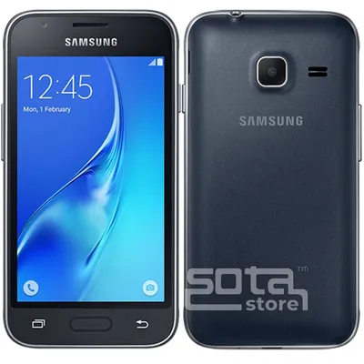 Смартфон Samsung SM-J105H Galaxy J1 Mini Duos Black UA