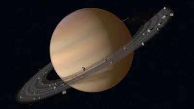 Saturn print by NASA | Posterlounge