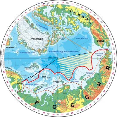 Кому принадлежит Северный полюс?