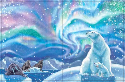 Северный полюс | Изображения медведей, Иллюстрации, Иллюстратор