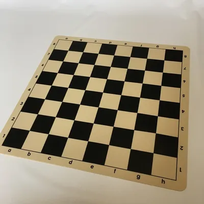 Красивая шахматная доска для распечатки на одном листе - ПринтМания