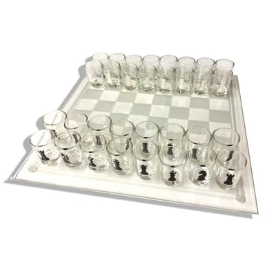 Серебряные шахматы - Шахматы, шашки и нарды из серебра - Купить Москва