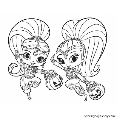 How to Draw Shimmer, Shimmer and Shine