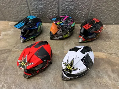 Шлем мотоциклетный размера M (разные цвета) купить в СПБ онлайн