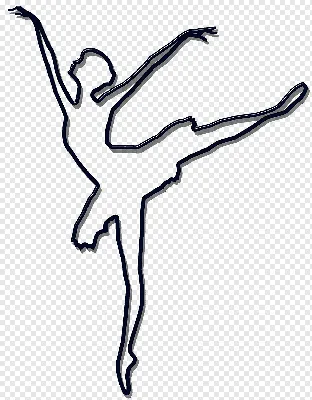 Раскраски Балерина силуэт (27 шт.) - скачать или распечатать бесплатно  #11818