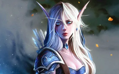 Косплей на Сильвану Ветрокрылую из World of Warcraft — Тёмная Госпожа