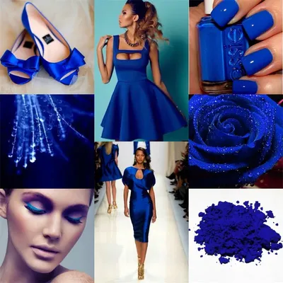Королевский синий: как сочетать цвета в гардеробе | О моде с душой | Дзен