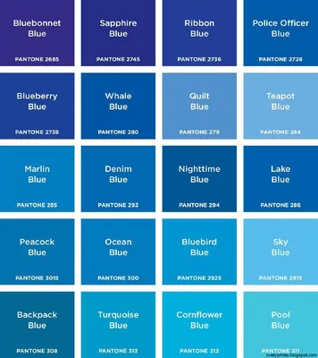 Синий цвет и его оттенки (67 фото) - картинки modnica.club