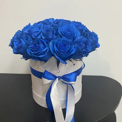 Купить синие розы с доставкой по Москве и МО