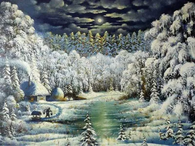 ТП018 Сказочная зима, набор для вышивки бисером картины (ID#1545299332),  цена: 2271 ₴, купить на Prom.ua