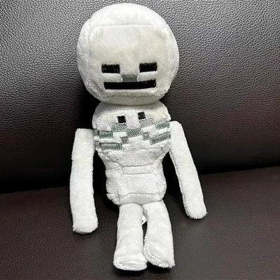 Мягкая игрушка Майнкрафт скелет Minecraft герои майнкрафт фигу... - 263  грн, купить на ИЗИ (54736069)