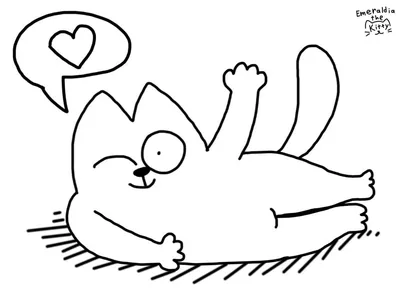 смешные кошки устанавливают плоский дизайн простая векторная иллюстрация  PNG , животное, персонаж, домашнее животное PNG картинки и пнг рисунок для  бесплатной загрузки