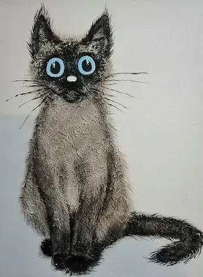 Иллюстрация смешные животные в стиле примитивизм | Illustrators.ru